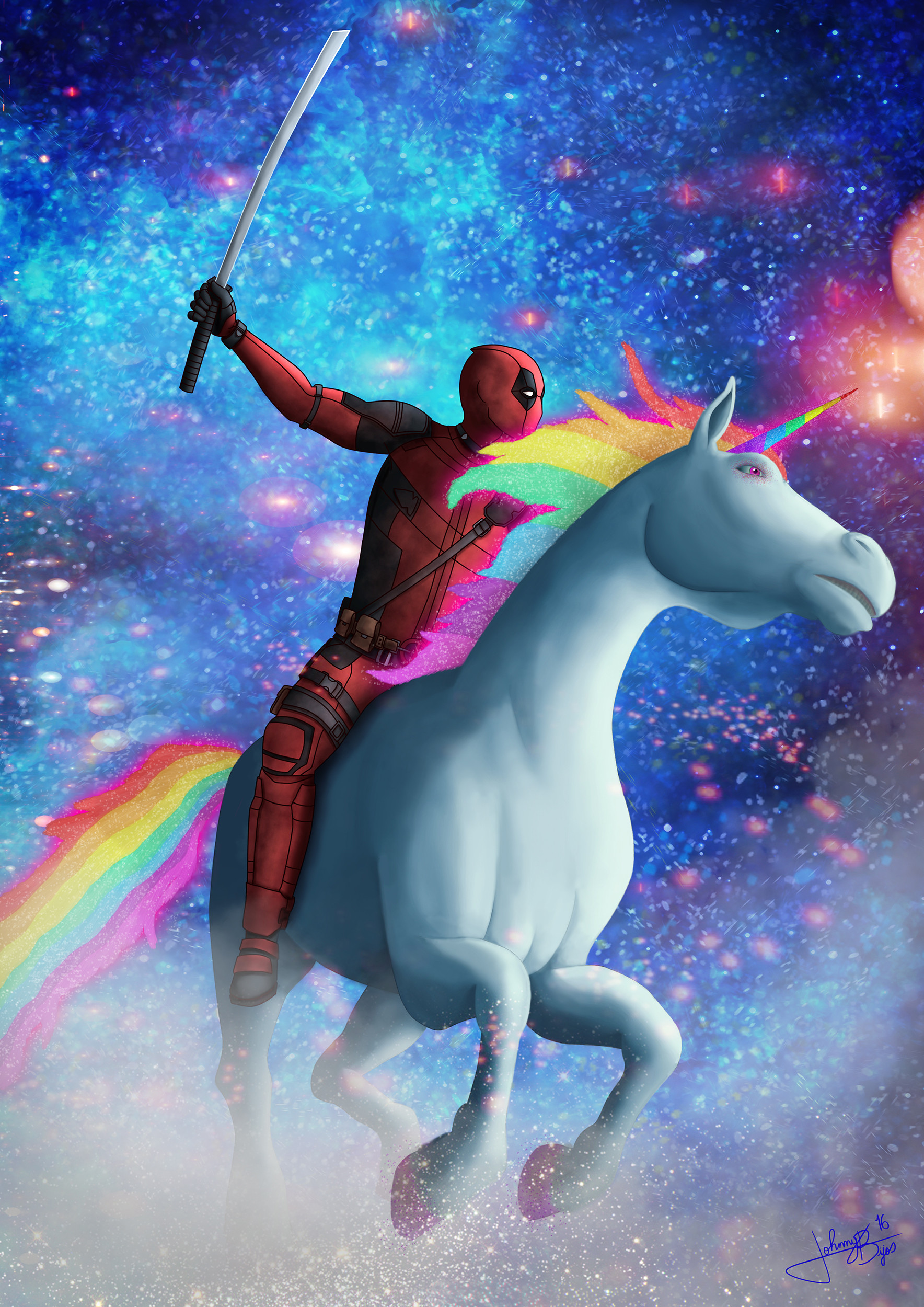 johnny-bijos-deadpool-in-unicorn