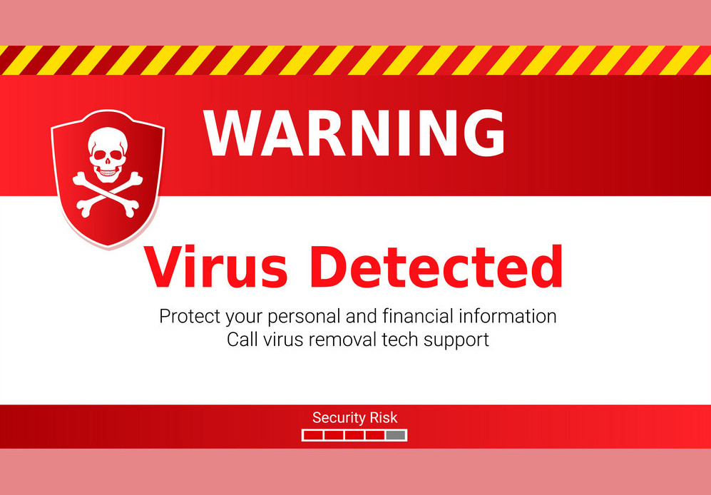 warning-of-malware-attack-virus-detected-skull-vector-21895282